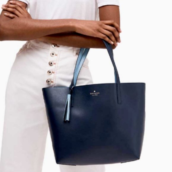 Kate Spade Marina Lakeland Reversible Tote New - Picture 1 of 8